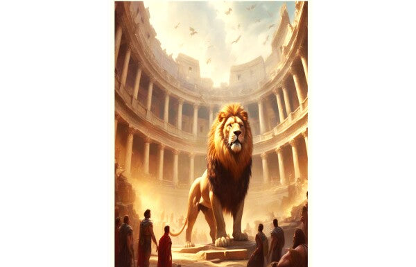THE LION AND THE CHRISTIANS