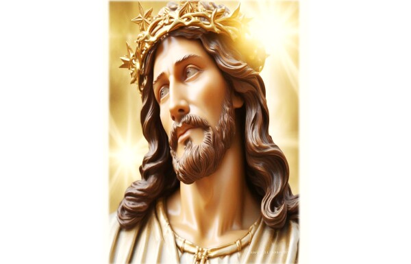 JESUS IN SPARKLING LIGHT