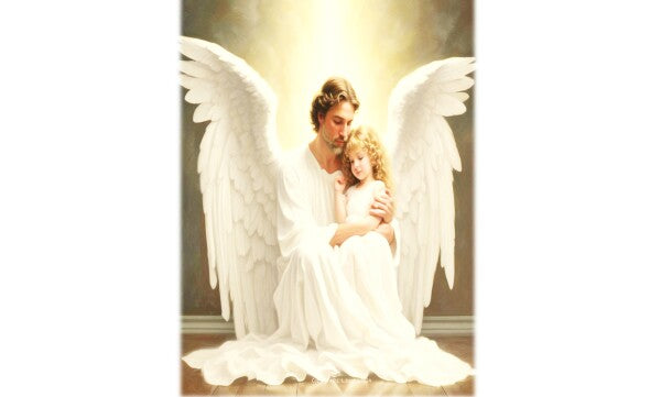 FATHER ANGEL GUARDS DAUGHTER