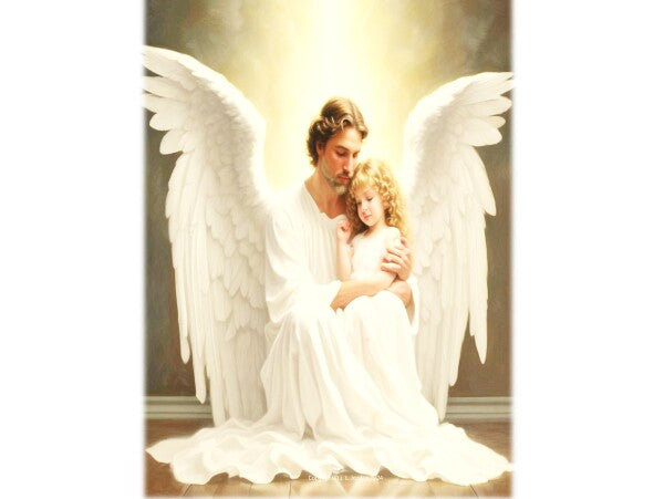 FATHER ANGEL GUARDS DAUGHTER