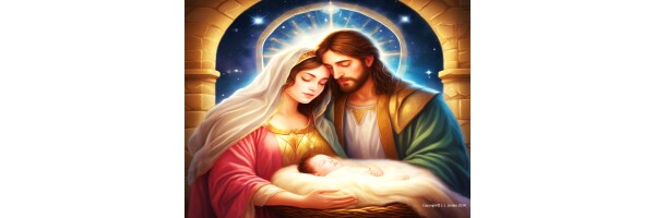 BABY JESUS, MARY, AND JOSEPH