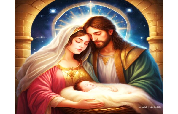 BABY JESUS, MARY, AND JOSEPH