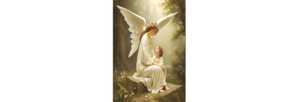 MOTHER ANGEL GUARDS CHILD