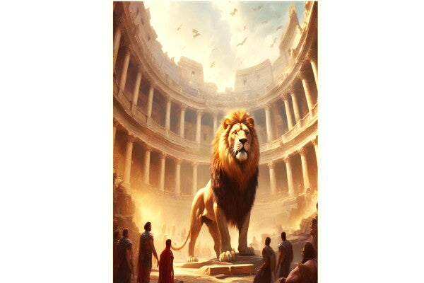 THE LION AND THE CHRISTIANS