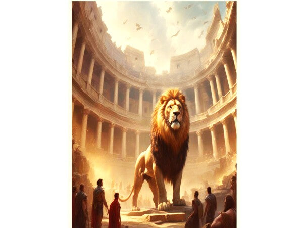 THE LION AND THE CHRISTIANS