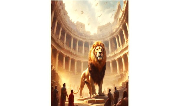 THE LION AND THE CHRISTIANS