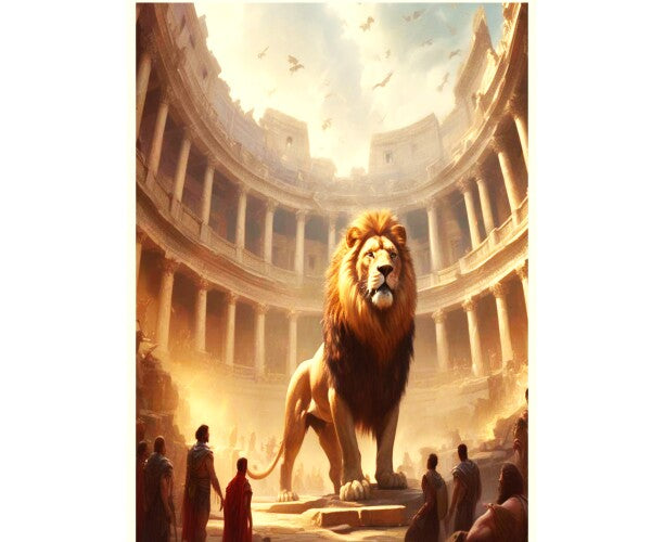 THE LION AND THE CHRISTIANS