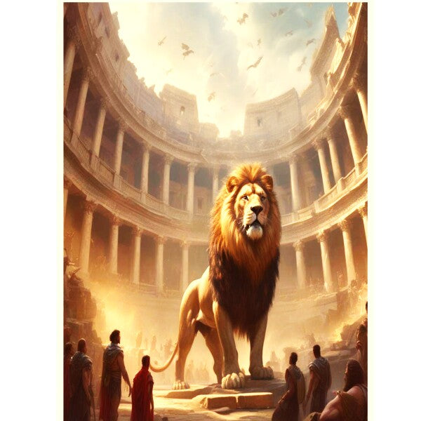 THE LION AND THE CHRISTIANS