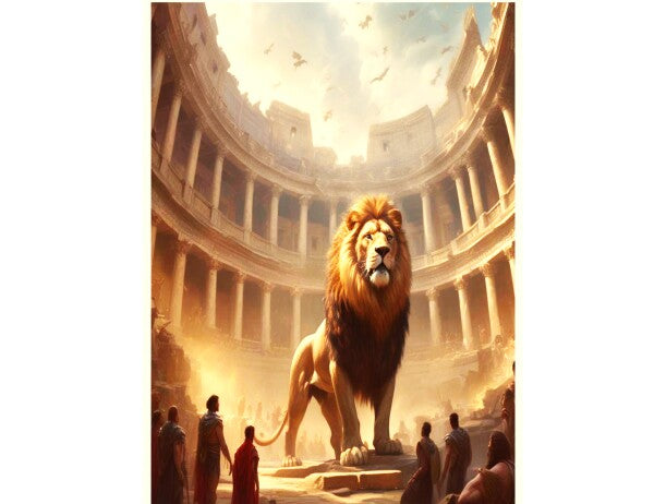 THE LION AND THE CHRISTIANS
