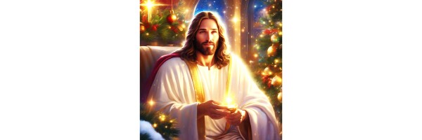 JESUS AT CHRISTMAS--TWO