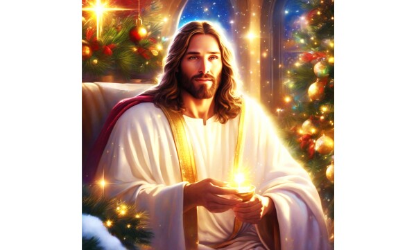 JESUS AT CHRISTMAS--TWO