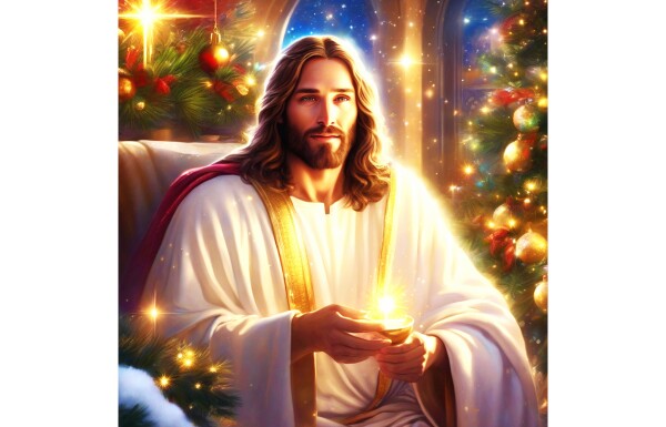 JESUS AT CHRISTMAS--TWO