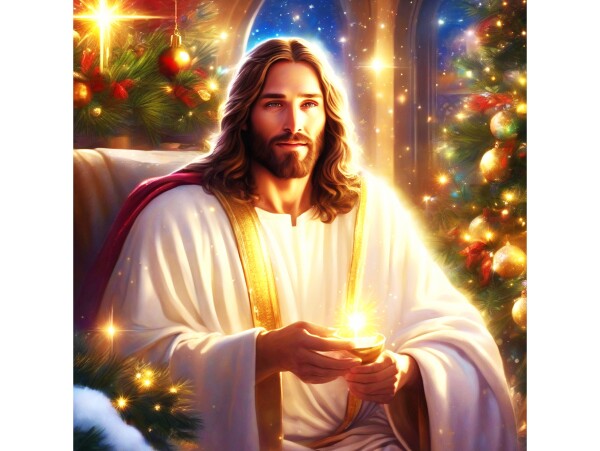 JESUS AT CHRISTMAS--TWO