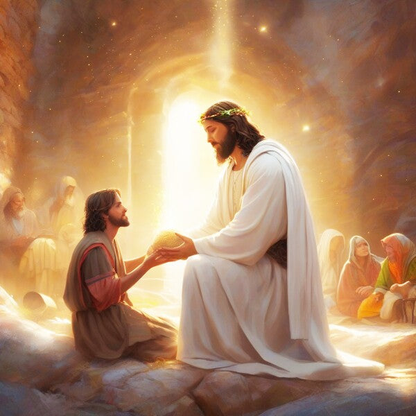 JESUS FEEDING THE HUNGRY