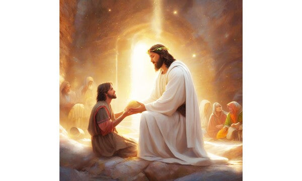 JESUS FEEDING THE HUNGRY