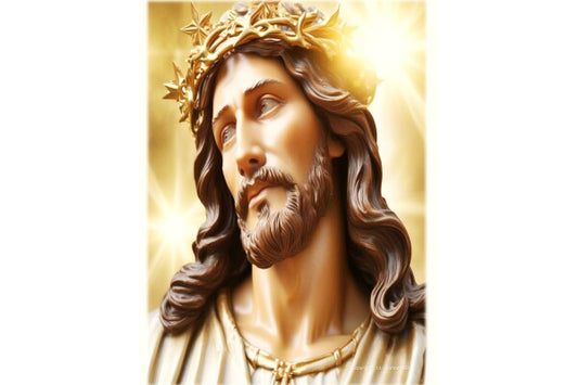 JESUS IN SPARKLING LIGHT