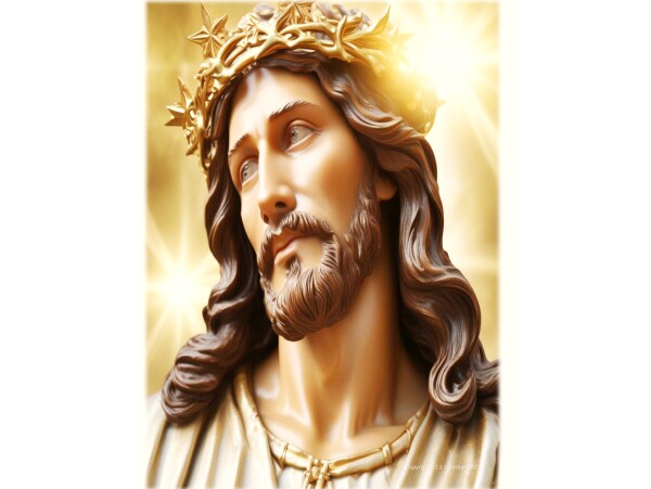 JESUS IN SPARKLING LIGHT