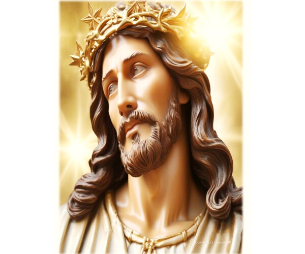 JESUS IN SPARKLING LIGHT