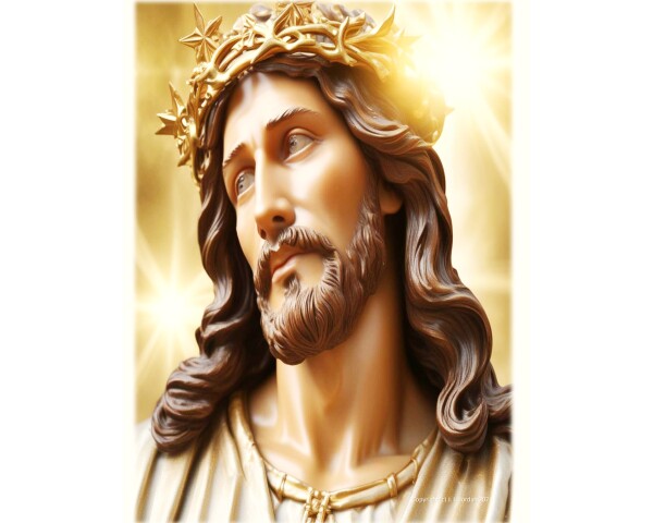 JESUS IN SPARKLING LIGHT