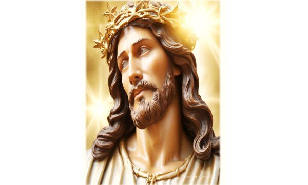 JESUS IN SPARKLING LIGHT