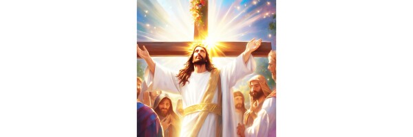 JESUS ON CROSS -- SUBMITTING HIS SPIRIT TO GOD