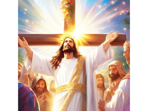 JESUS ON CROSS -- SUBMITTING HIS SPIRIT TO GOD