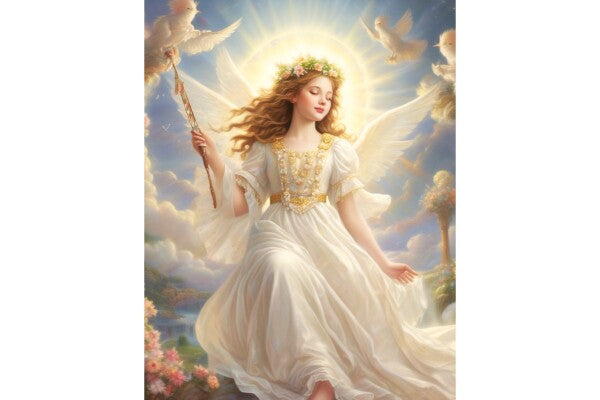 ANGEL IN BRIGHT SUNLIGHT