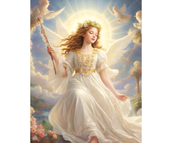 ANGEL IN BRIGHT SUNLIGHT