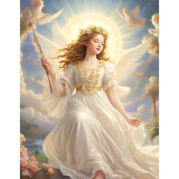 ANGEL IN BRIGHT SUNLIGHT