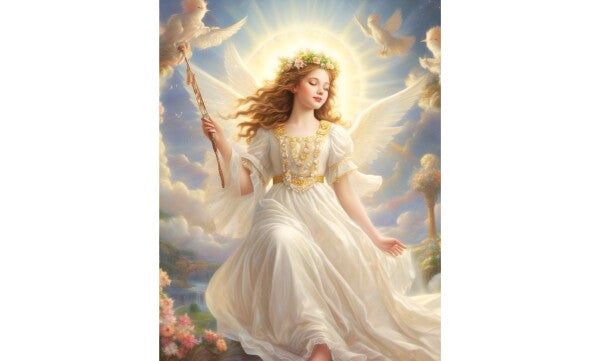 ANGEL IN BRIGHT SUNLIGHT