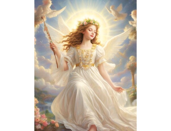 ANGEL IN BRIGHT SUNLIGHT