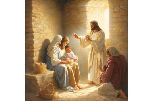 JESUS HEALING SICKLY CHILD