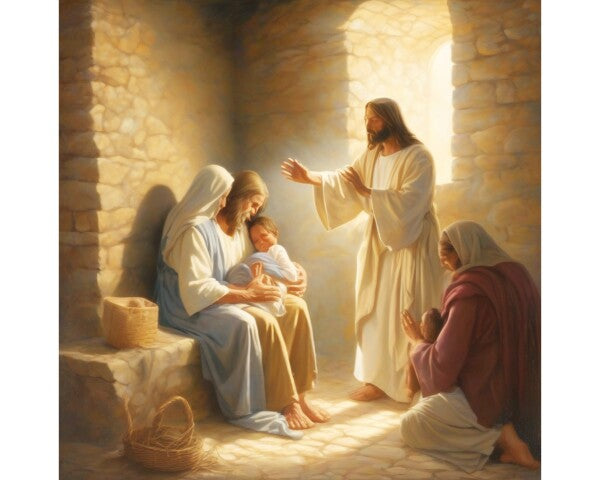 JESUS HEALING SICKLY CHILD