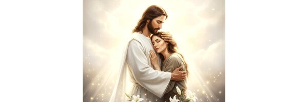 JESUS CONSOLES A GRATEFUL WOMAN