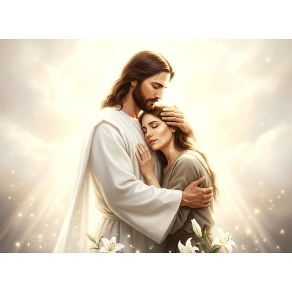 JESUS CONSOLES A GRATEFUL WOMAN