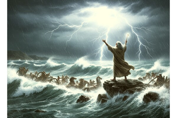 MOSES AT THE RED SEA