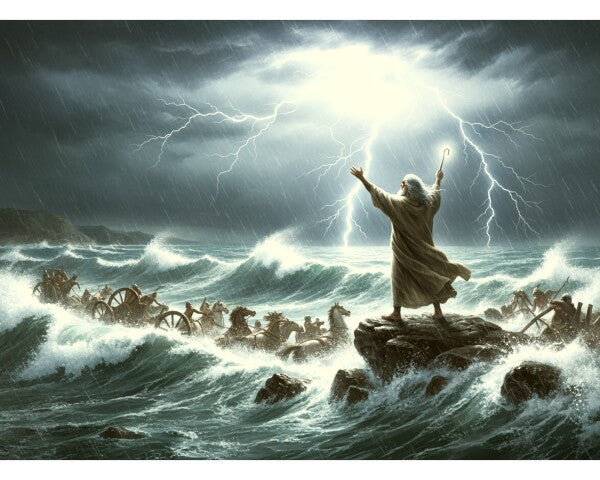 MOSES AT THE RED SEA