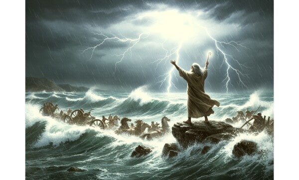MOSES AT THE RED SEA