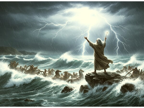 MOSES AT THE RED SEA
