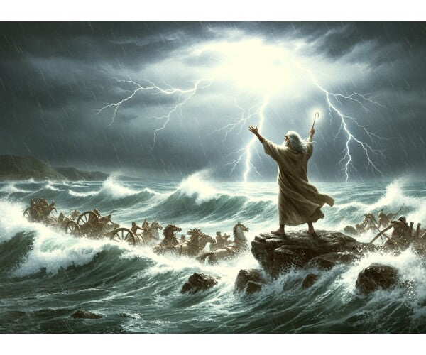 MOSES AT THE RED SEA