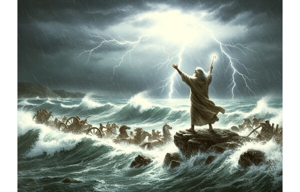 MOSES AT THE RED SEA