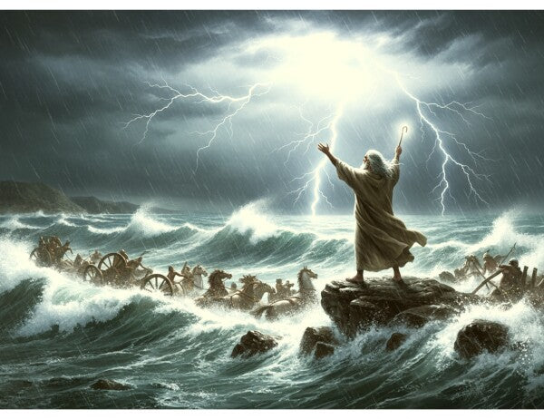 MOSES AT THE RED SEA