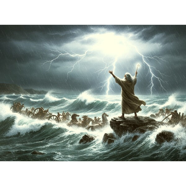MOSES AT THE RED SEA