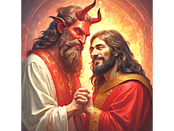 Jesus Unintimidated by the Devil