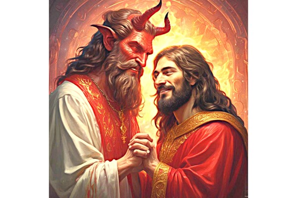 Jesus Unintimidated by the Devil
