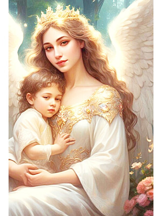 TRUSTING DAUGHTER--GUARDED BY MOTHER ANGEL